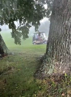 WATCH: Golfer in Ohio struck by lightning while recording video of his friends