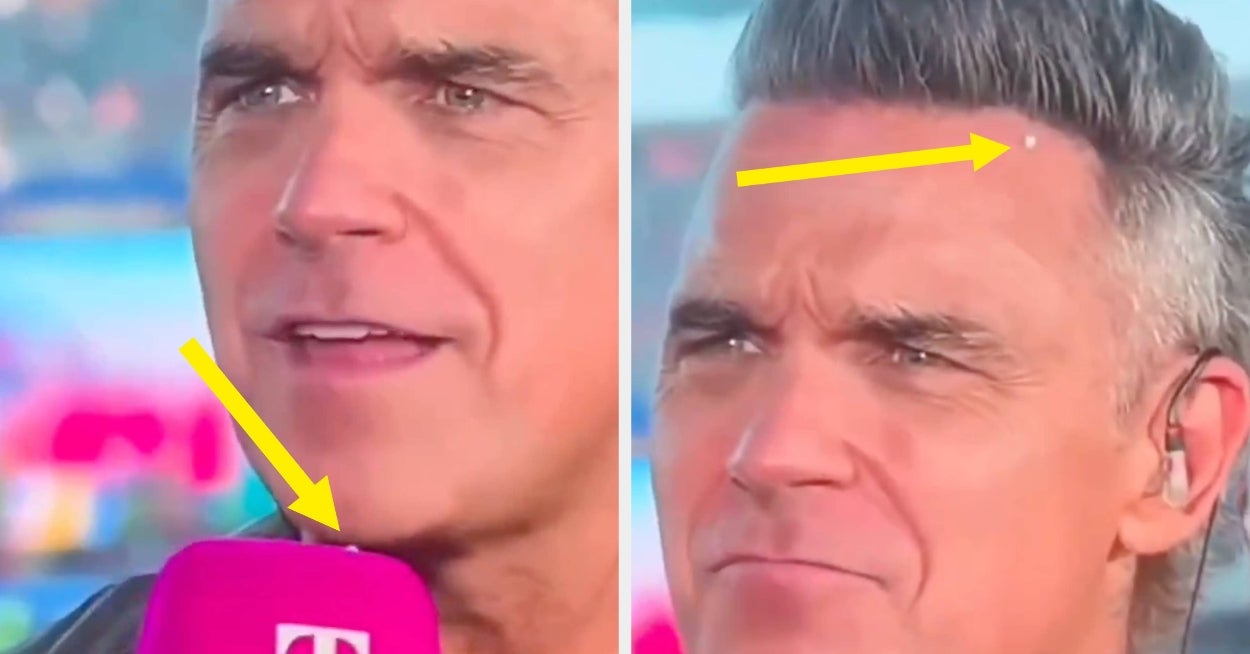 Robbie Williams Revealed What Actually Came Out Of His Body During His Viral World Cup Interview