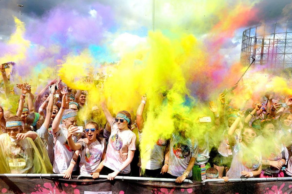 SWLA Color Run FUNdraiser For Breast Cancer Awareness
