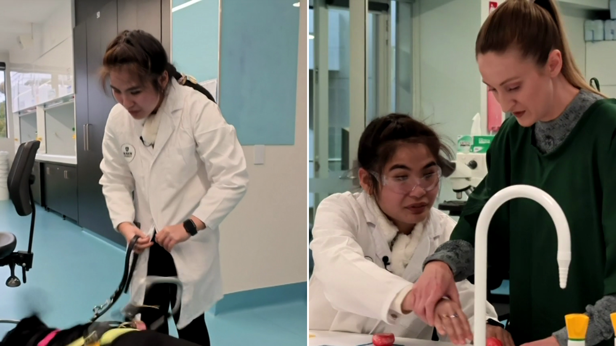 Deakin University student Anna Dang determined to become Australia's first blind doctor