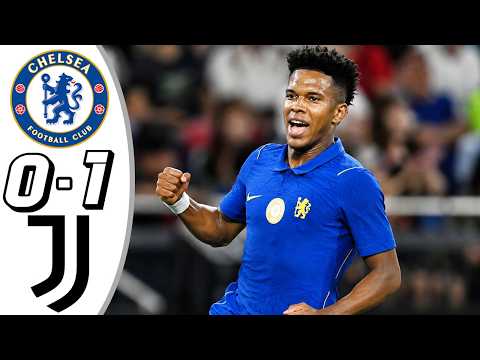 Video, goles y resumen: Chelsea vs Juventus (0-1), por un amistoso internacional