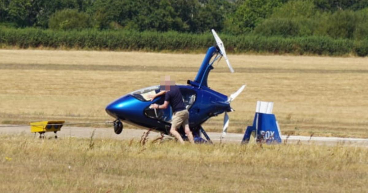 Emergency response after helicopter crash