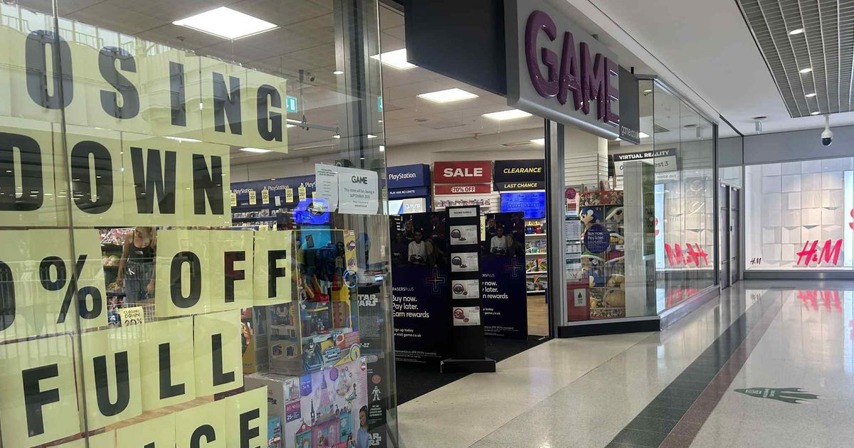 Game shut Potteries Centre shop in 2025 - now its on verge of administration