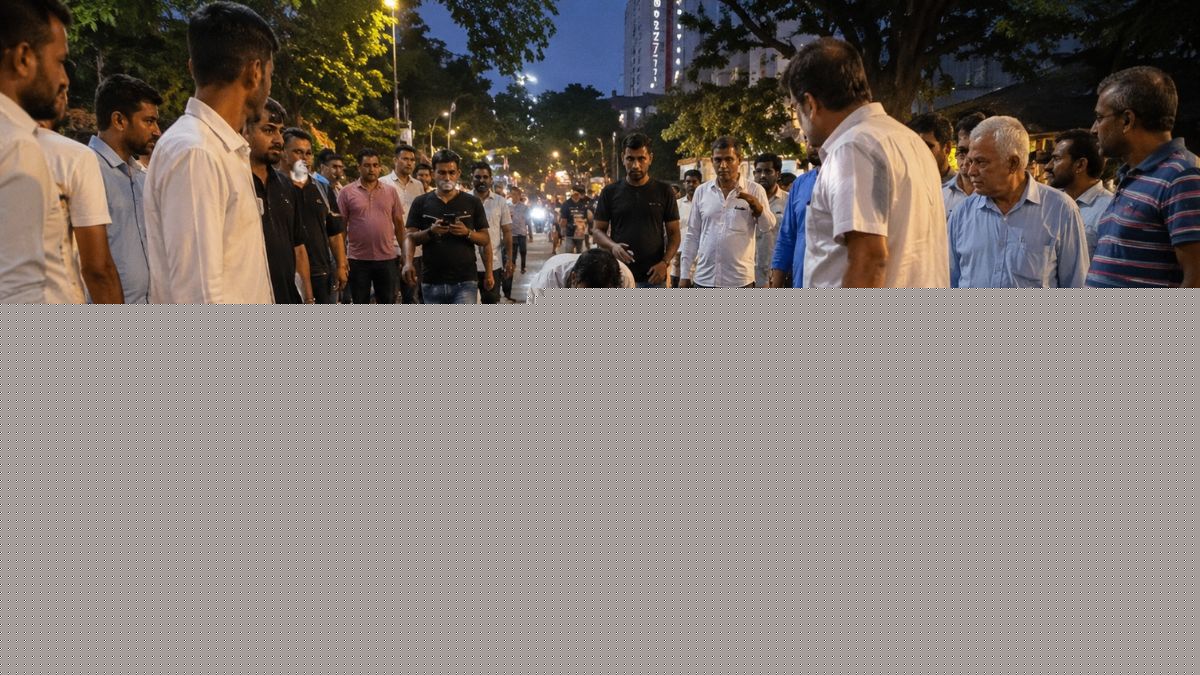 Bengaluru man pretending to be disabled while begging confronted by locals, video goes viral