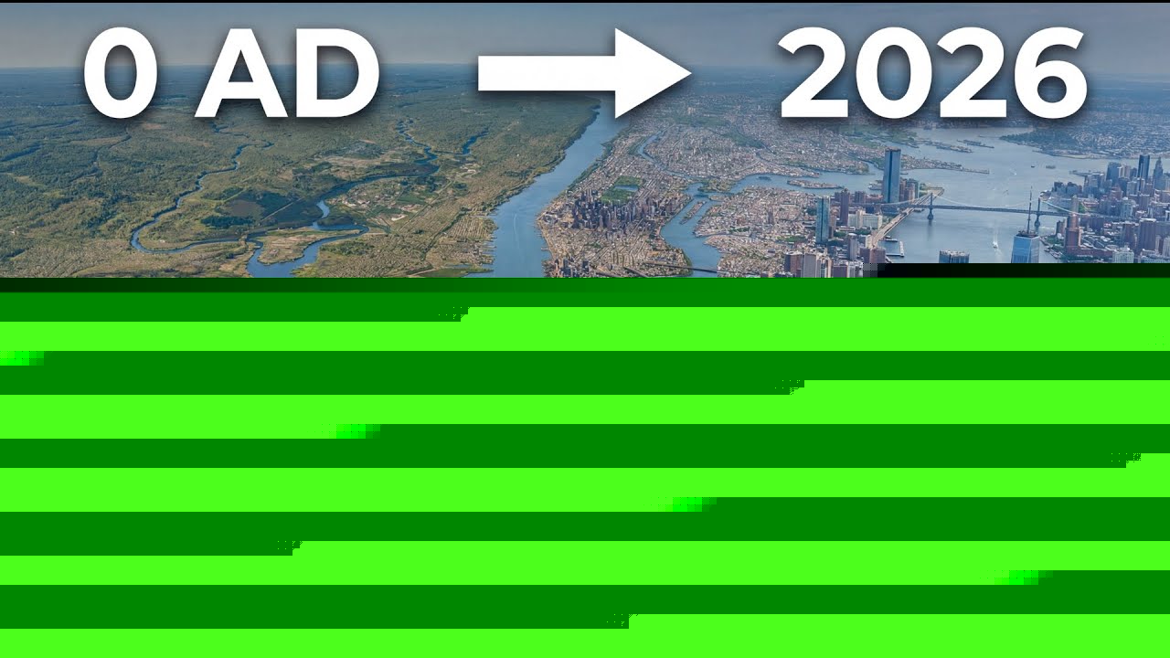 An Enchanting 3D Timelapse Showing the Evolution of Manhattan Island From 1600 to 2026