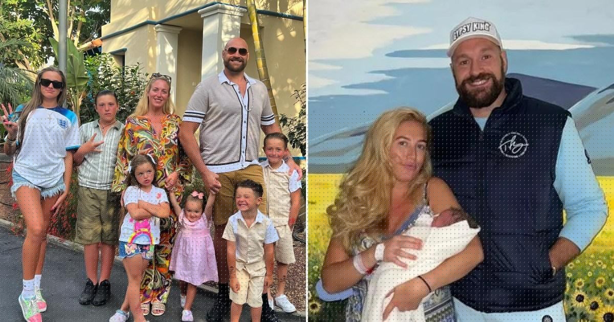 How many children do Tyson and Paris Fury have after 16-year-old daughter’s engagement?