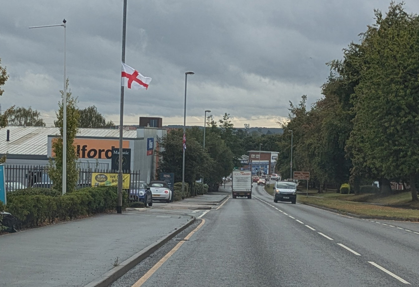 Comment on Lichfield councillor calls for “tatty and untidy” flags to be removed by Stormwatch