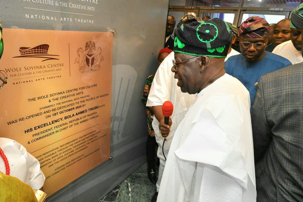 President Tinubu Pledges Revival Of Arts, Culture Economy