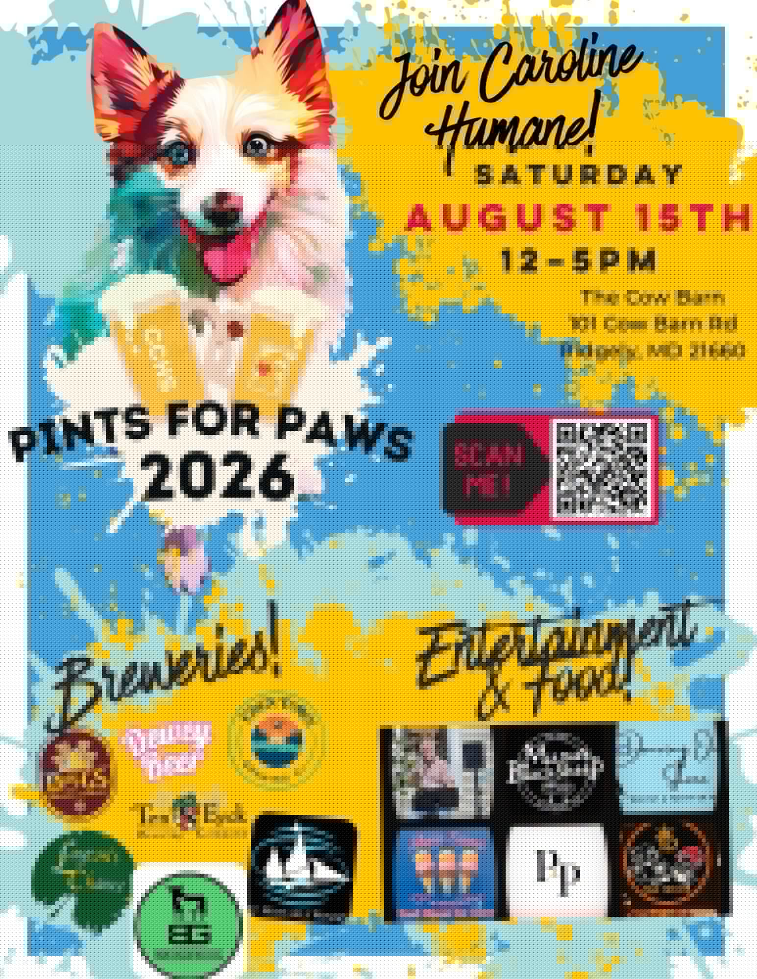 Caroline County Humane Society To Host “Pints For Paws”