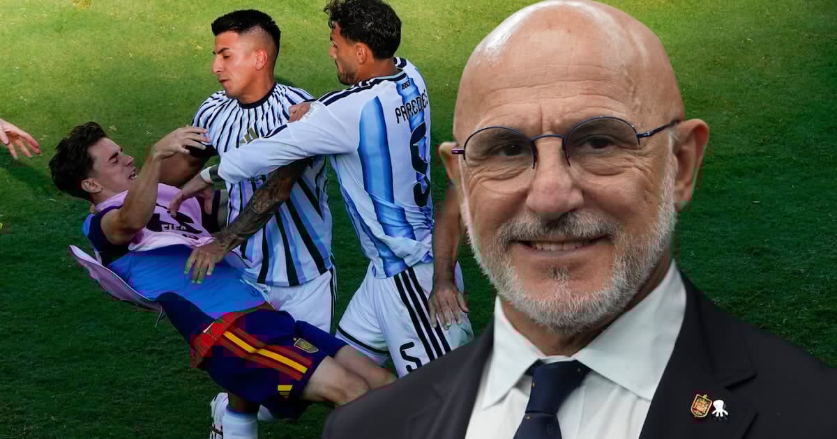 ‘Intolerable e inadmisible’: Luis de la Fuente critica provocaciones de Argentina tras victoria de España