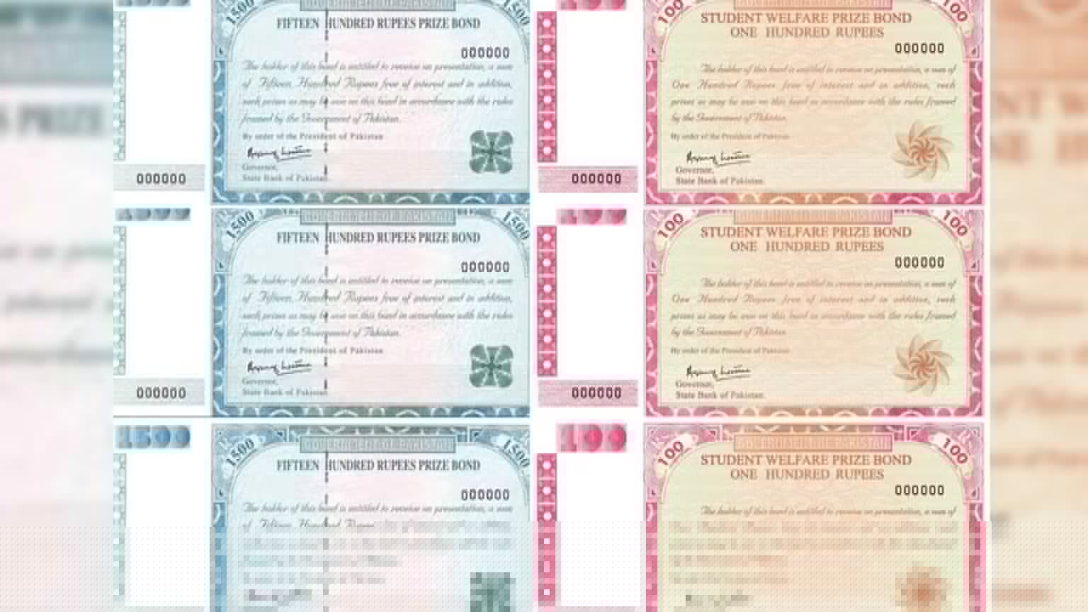Rs. 1,500 and Rs. 100 Prize Bond Draws Scheduled for August 17, 2026