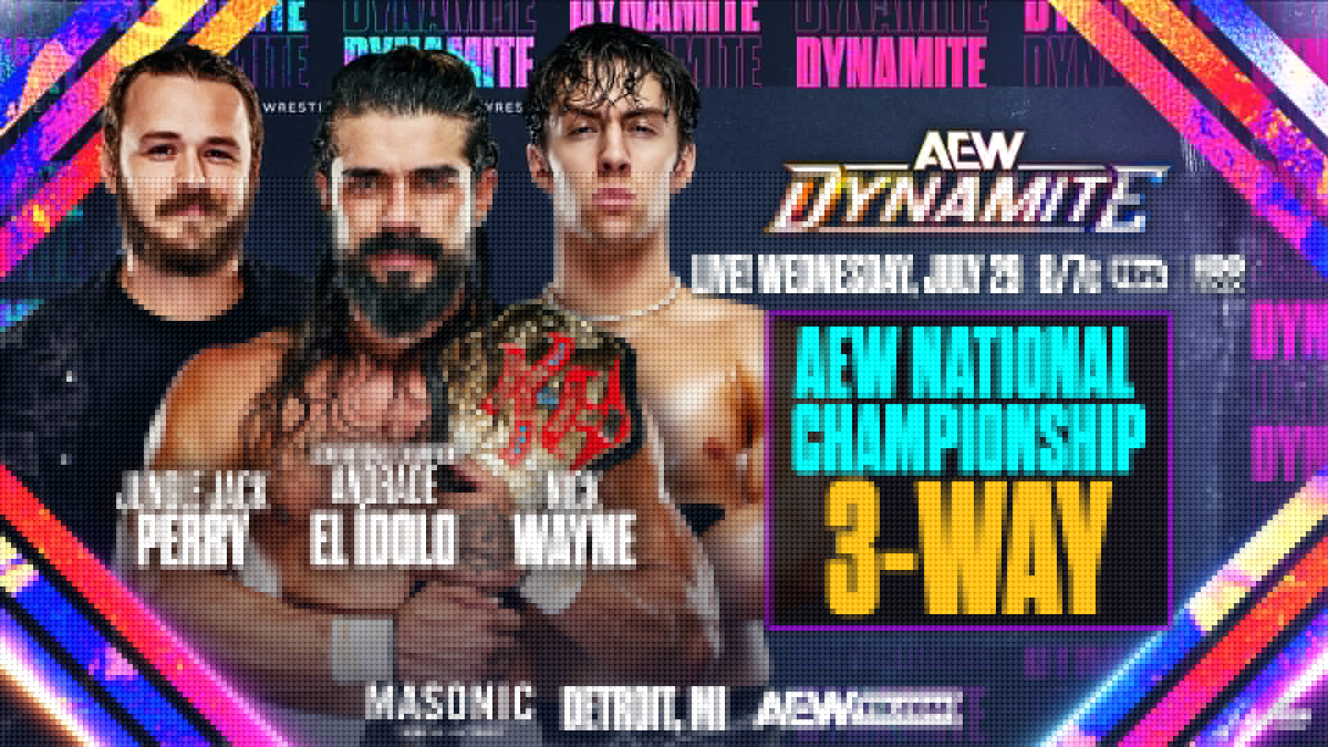 Three-Way For AEW National Title, Kenny Omega Appearance Added To 7/29 Dynamite