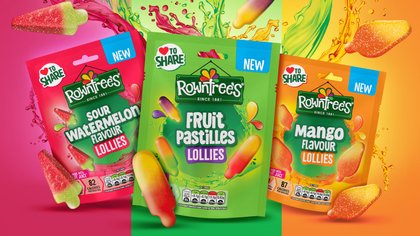 Rowntree’s launches freezer-free Lollies range inspired by Ice Lollies