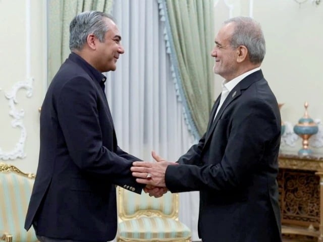 Naqvi meets Pezeshkian as Pakistan pushes regional peace
