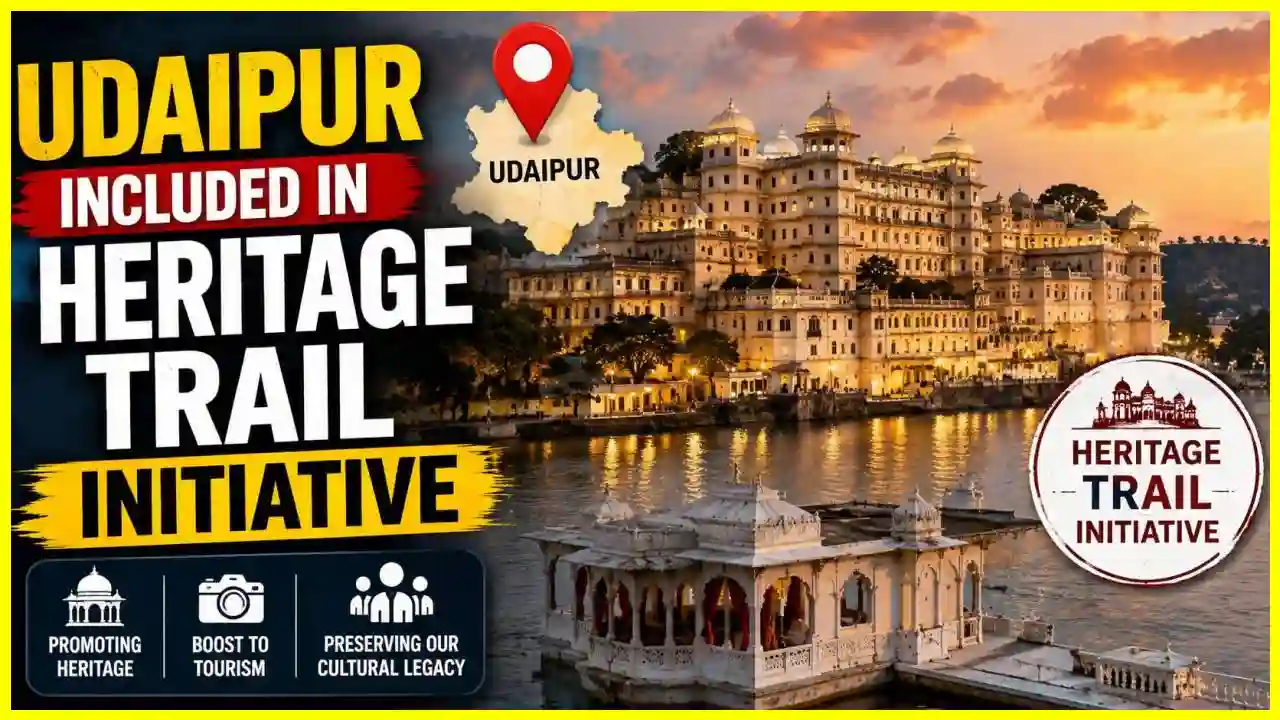 Centre Approves 11 Tourism Projects Worth Rs 642 Crore in Rajasthan; Udaipur Included in Heritage Trail Initiative