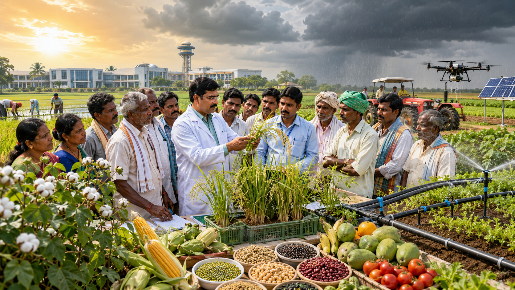 Guntur Kisan Mela to Offer El Nino Crop Advice