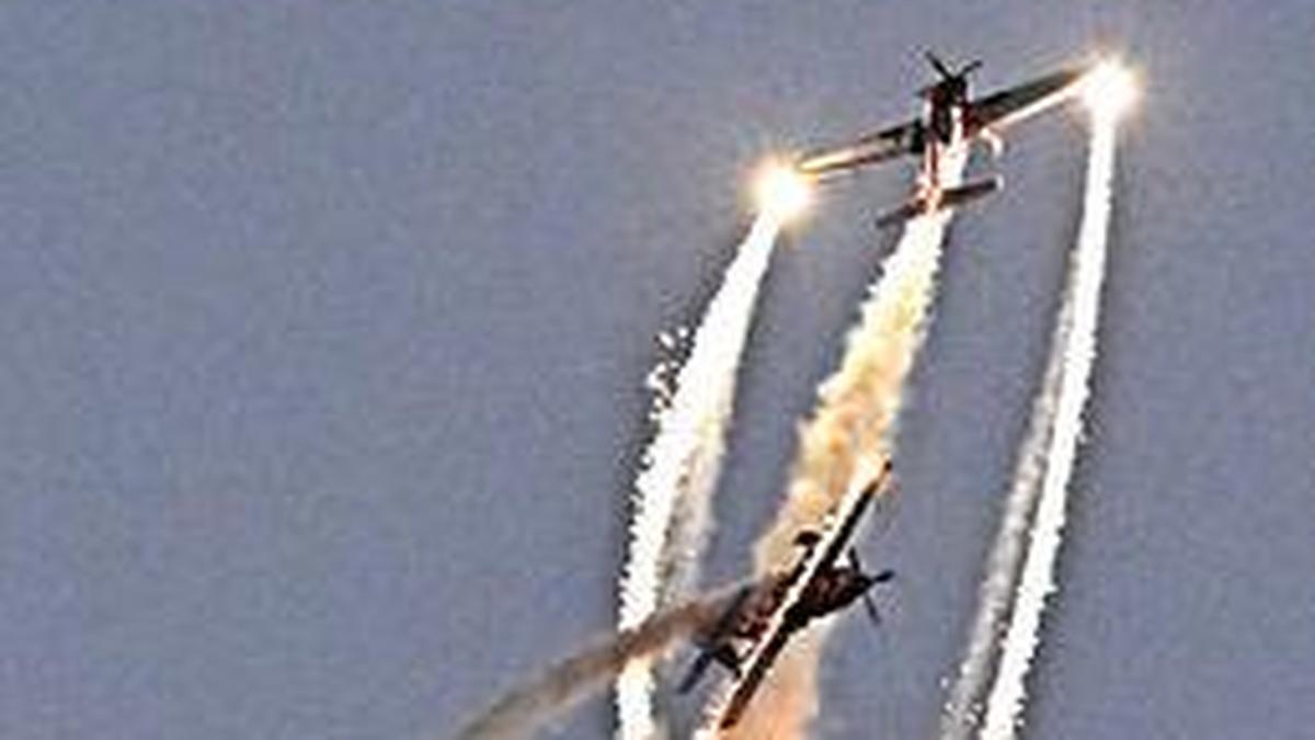 Photos | Aircraft and aerobatic performances displayed at Wings India 2026 in Hyderabad