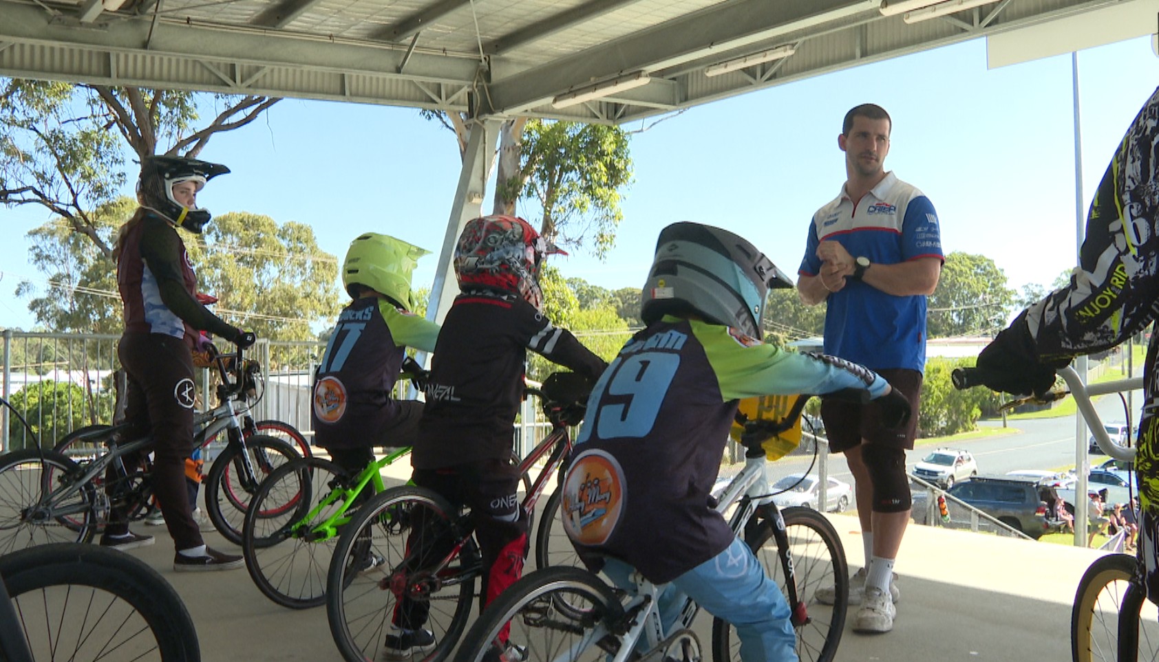 Hayden Fletcher holds skills clinic in Coffs