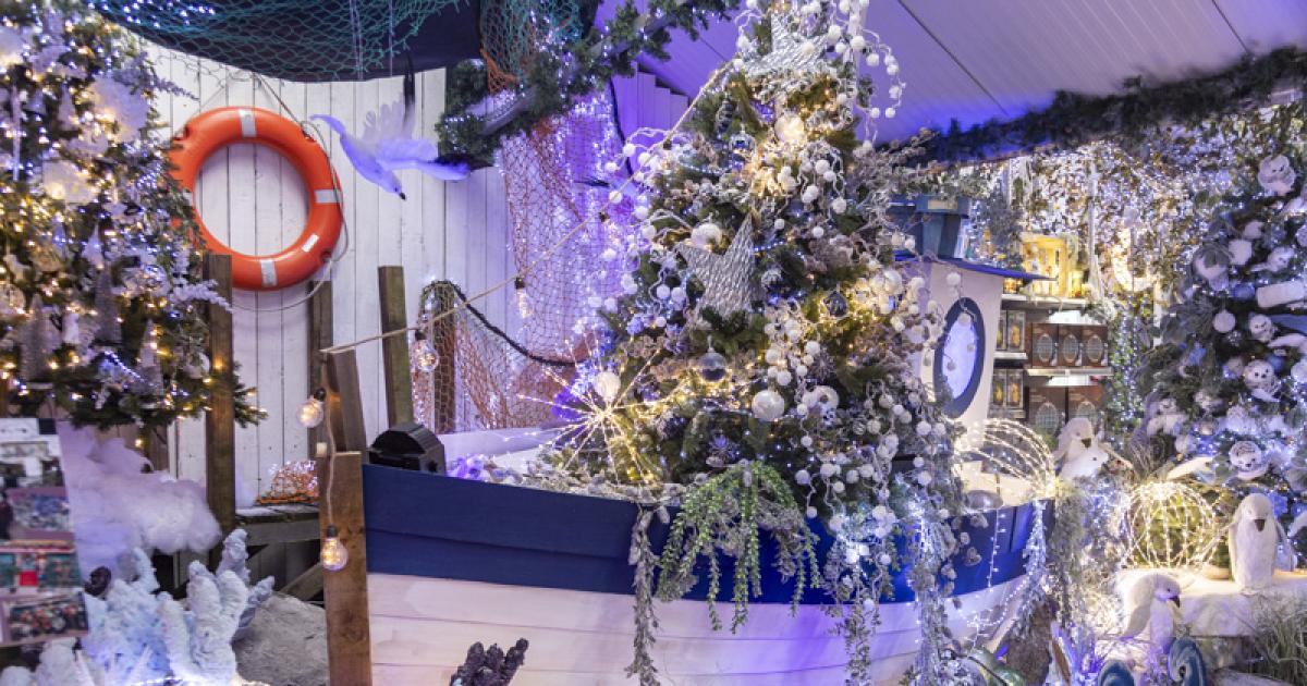 Tiptree garden centre launches Christmas display in celebration of 70 years