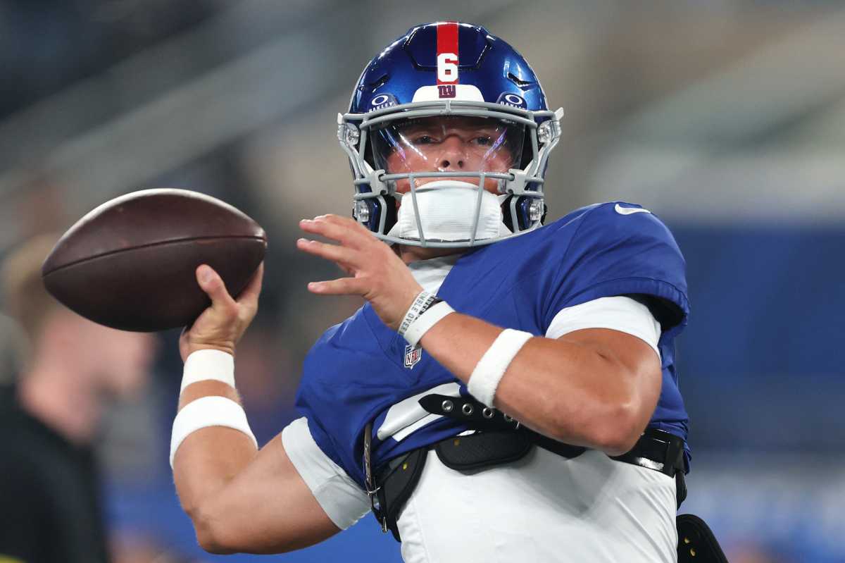 Jaxson Dart named Giants starting QB, Russell Wilson benched