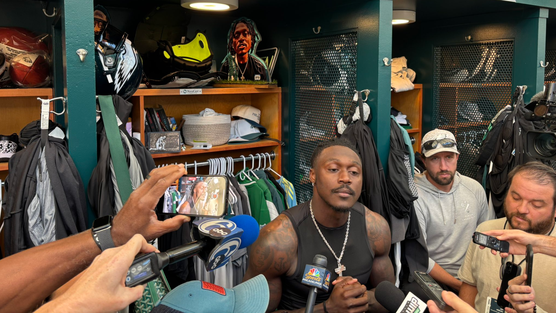‘I want to be here:’ AJ Brown clears the air on his cryptic Tweets and is ready to get back to business