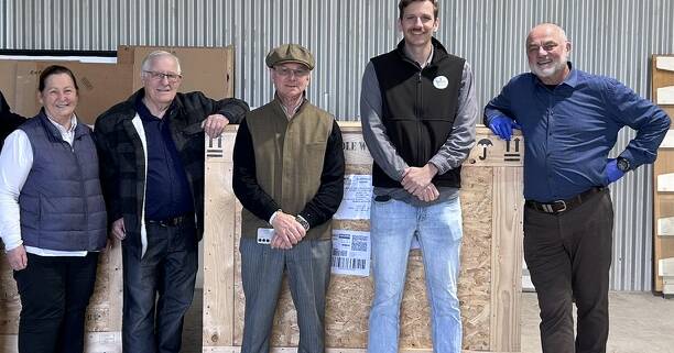 Farmer's quest brings 200-year-old Merino wool samples and research home