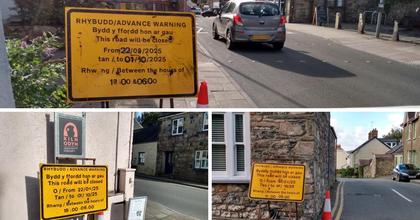 Traders angry and confused over closure of major Pembrokeshire road