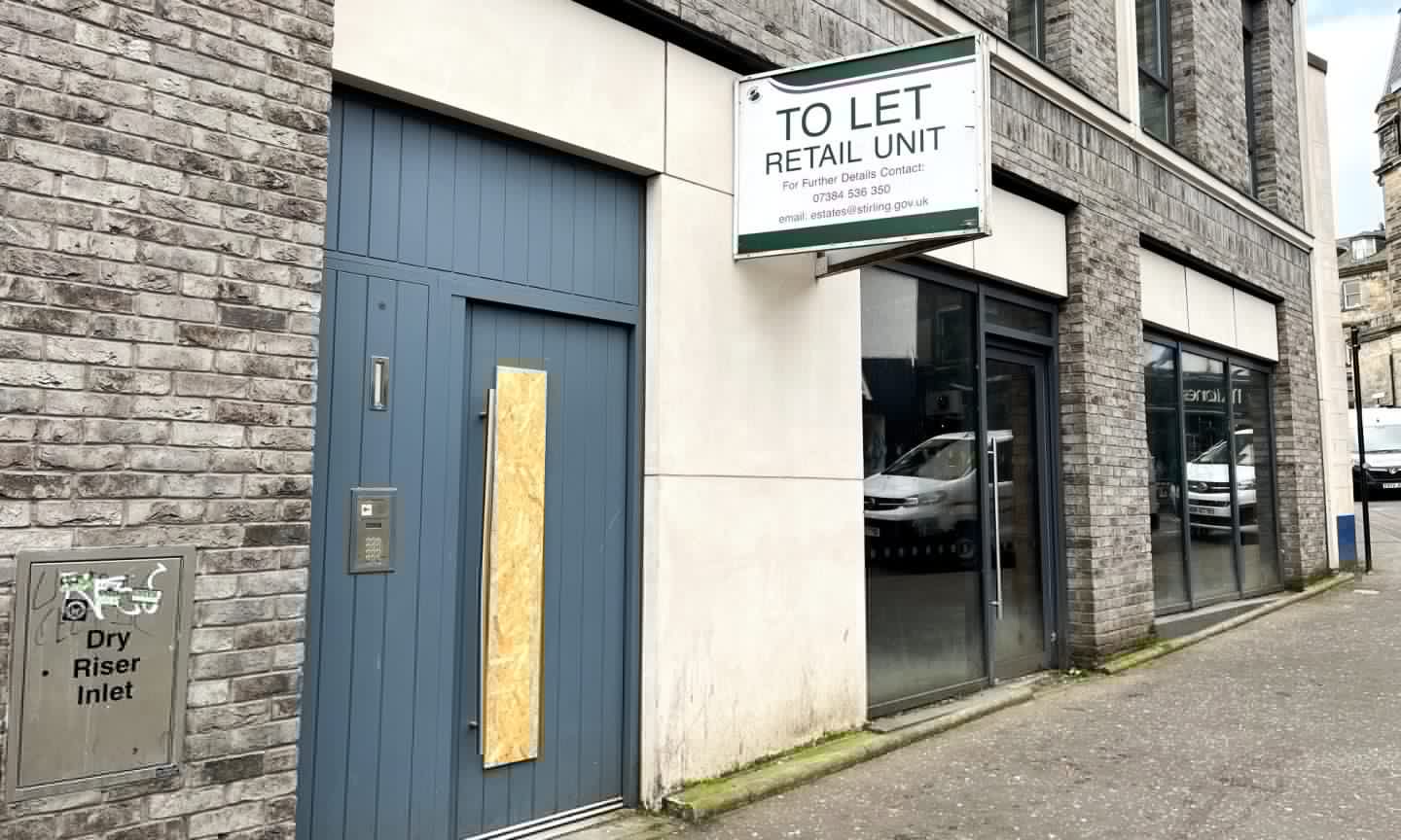 EXCLUSIVE: Plans for new Stirling city centre cafe in unit left empty for 10 years