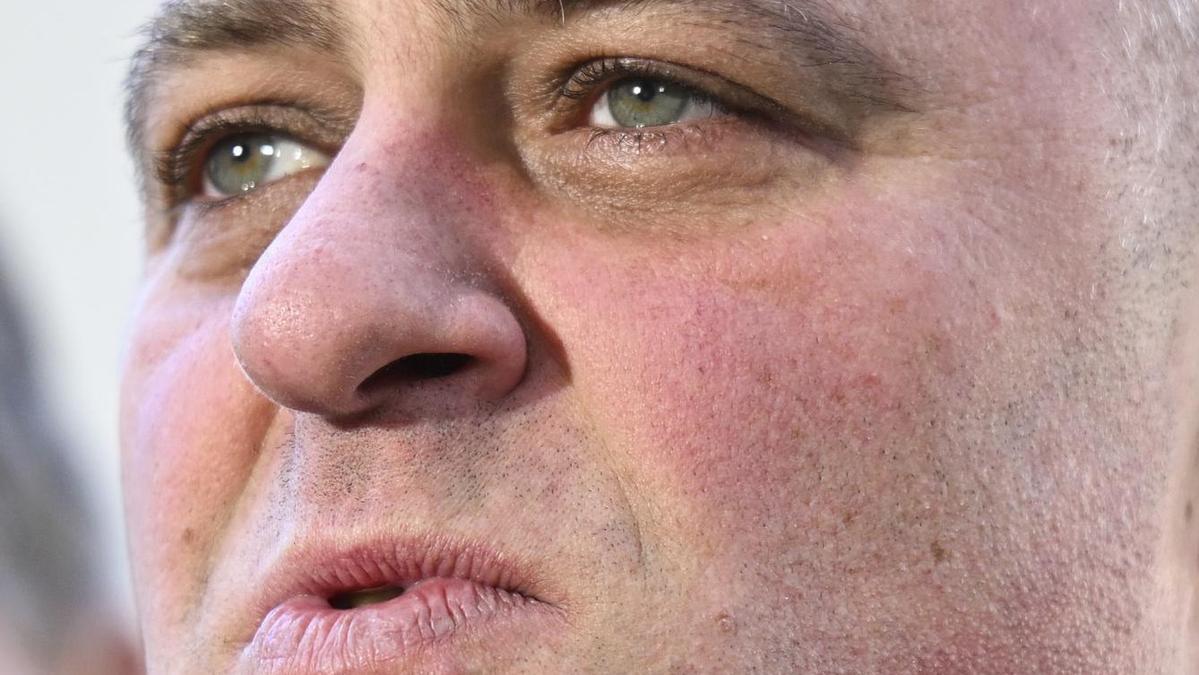Tim Wilson accuses Anthony Albanese of ‘corruption’ while dodging $110bn budget question
