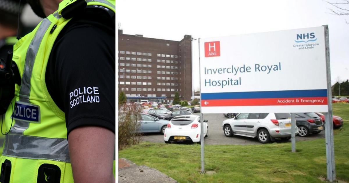 Bloodstained Greenock man made threats and sexual comments to police at IRH