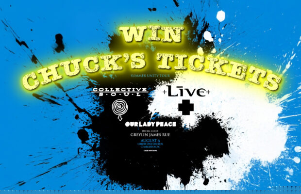 Enter to Win Chuck’s Tickets to Collective Soul and + LIVE + – 8/6