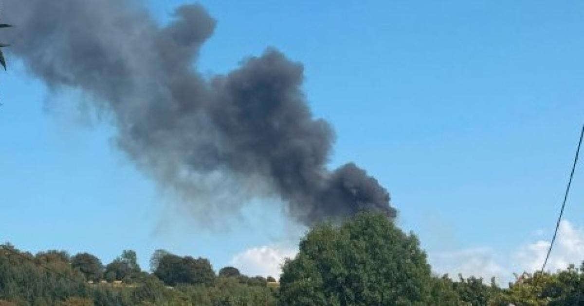 LIVE - Possible fire reported near village area as smoke billow into air