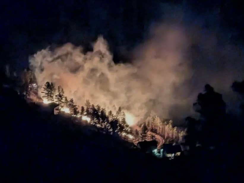 Two Boulder County wildfires were sparked by downed Xcel lines, fire districts say