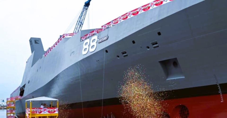 Singapore Navy Advances Modern Fleet with Keel-Laying of Second Victoria-Class Multi-Role Combat Vessel, RSS Valour