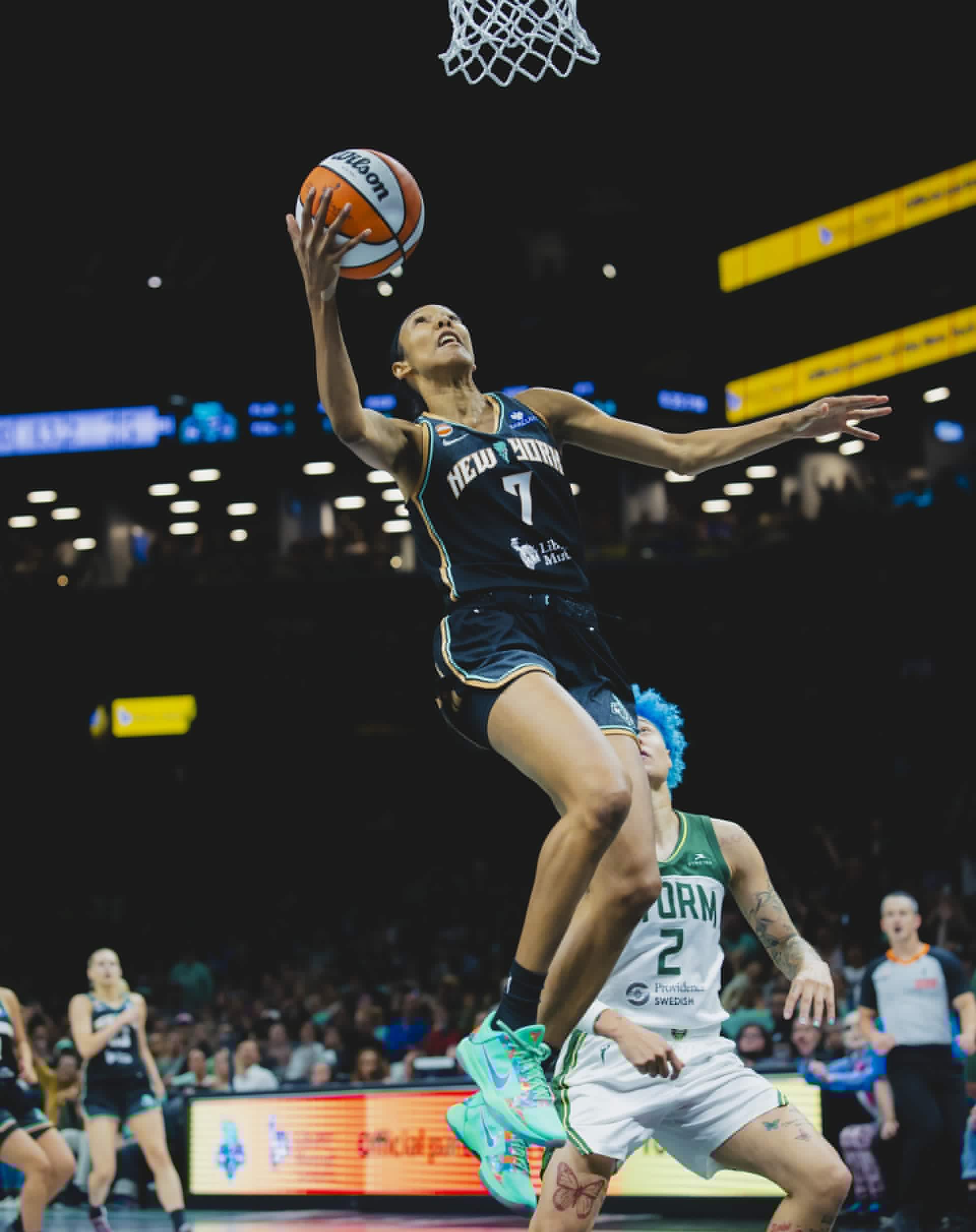 Will the Liberty move up in the tight WNBA standings?