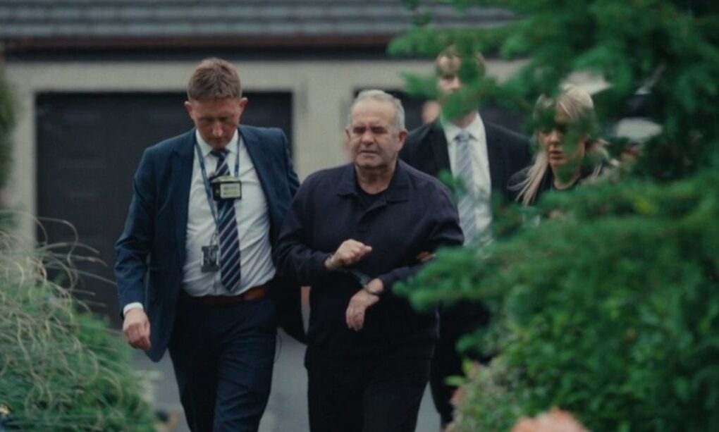 Moment Aberfeldy killer David Campbell arrested at home captured by documentary crews