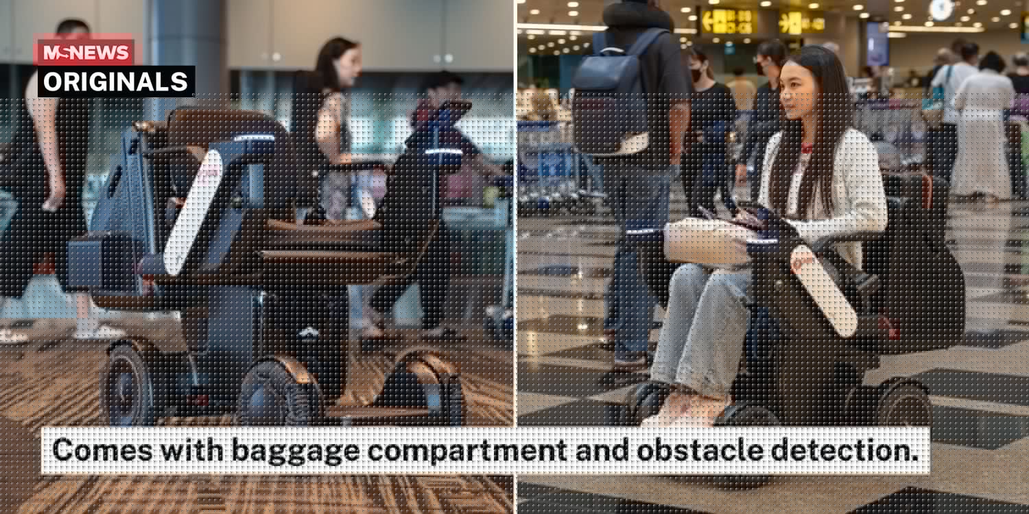 Changi Airport deploys autonomous wheelchairs for transfer passengers with mobility issues