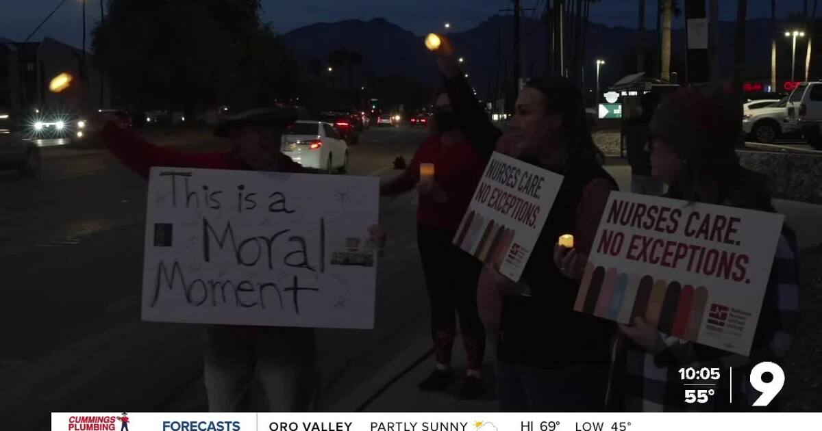 Nurses hold vigil for Alex Pretti as Trump promises investigation into shooting