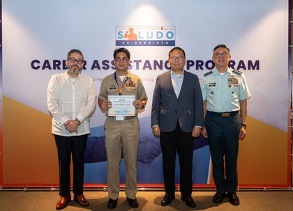 Ayala Corporation’s Saludo sa Serbisyo supports over 10,000 more uniformed personnel in 2025