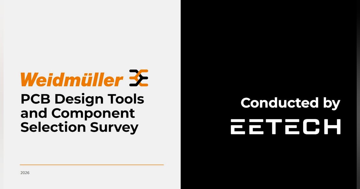 Weidmuller PCB Design Survey Reveals AI Tool Impacts