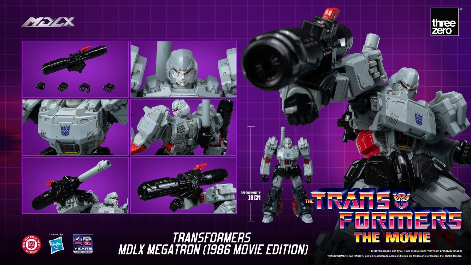 Threezero Debuts New Transformers MDLX 1986 Movie Edition Megatron