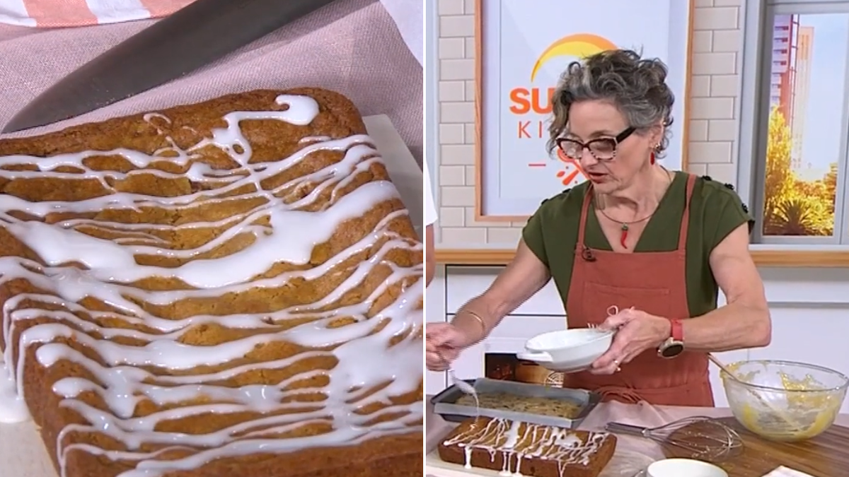 Julie Goodwin’s Golden Syrup Slice