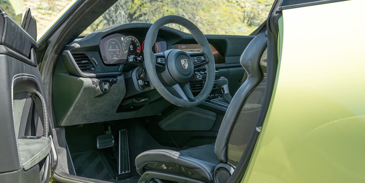 View Interior Photos of the 2026 Porsche 911 GT3
