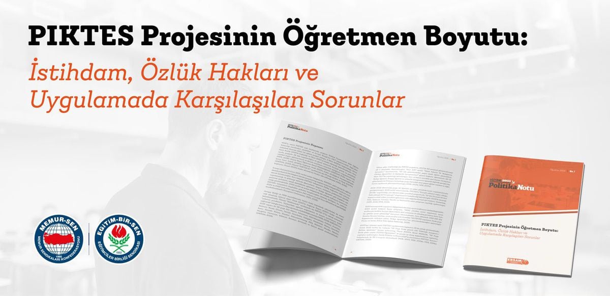 Eğitim-Bir-Sen'den PIKTES öğretmenlerine kadro talebi