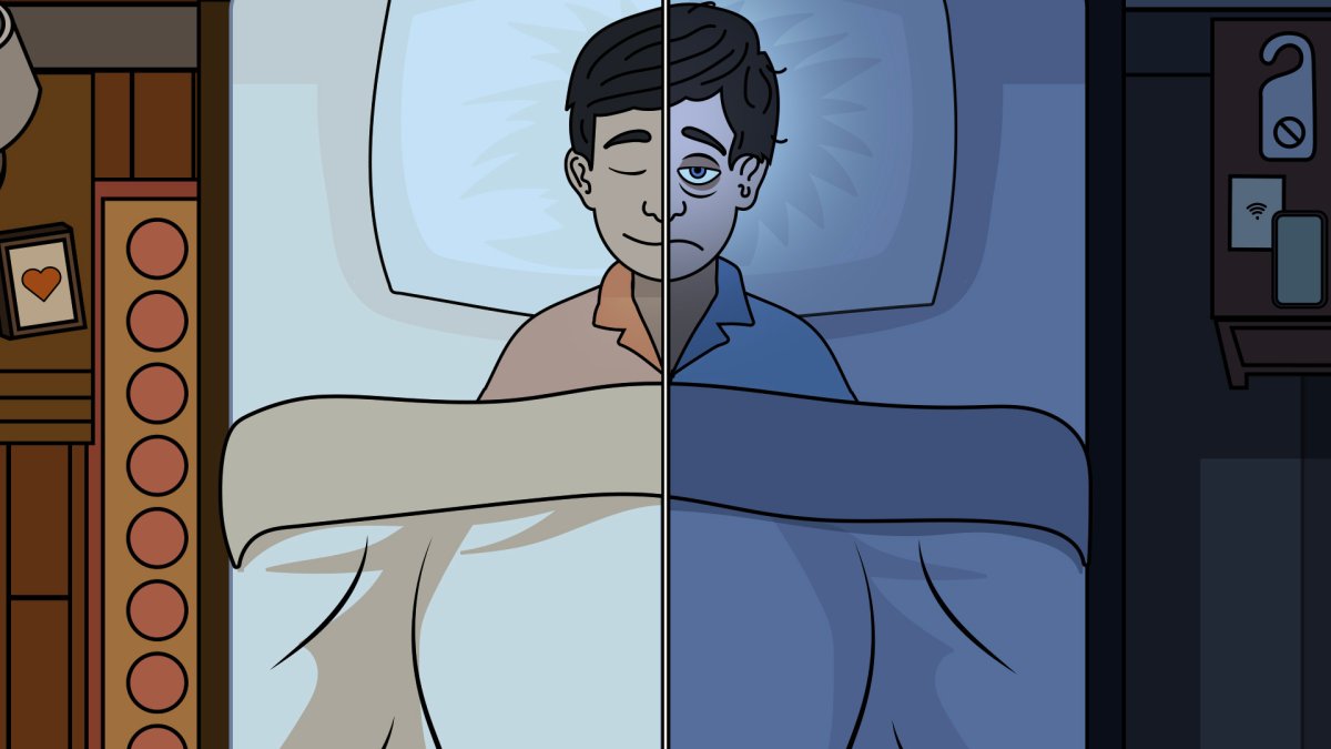 Have trouble sleeping in a new place? Most do because of the first-night effect