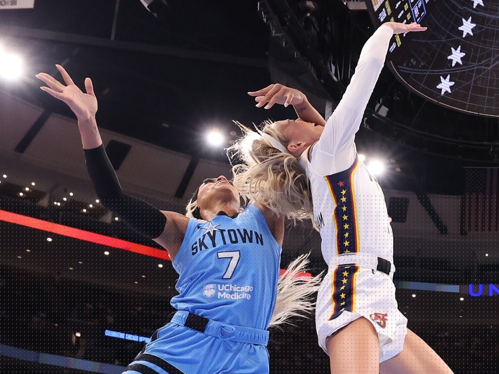 DiJonai Carrington says ‘WHITE PRIVILEGE’ post was not about Sophie Cunningham flagrant foul