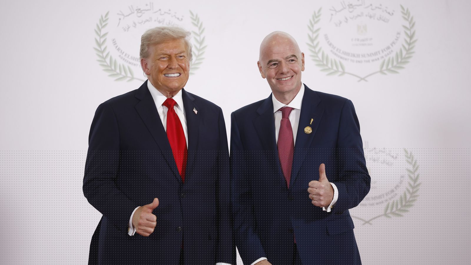 Trump segir að það væru skelfi­leg mis­tök að koma Infantino frá völdum