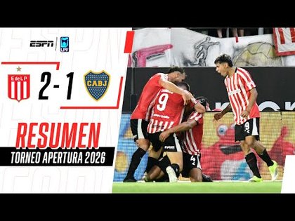 Resumen en goles, Boca vs. Estudiantes (1-2) por la Liga Profesional