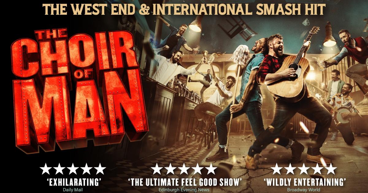 Hit-packed 'Choir of Man' show to play at Manchester Opera House
