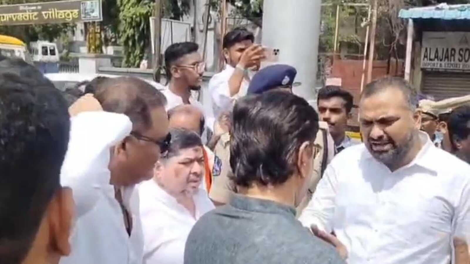 Ponnam Prabhakar reviews Hyderabad’s Santosh Nagar steel bridge